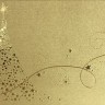06475 золотая - Эксклюзивная новогодняя открытка из уникальной бумаги Treasury с тонким тиснением матовой золотой, золотой фольгой и конгревом. Открытка без надписи, можно дополнить любым вариантом поздравления и логотипом.